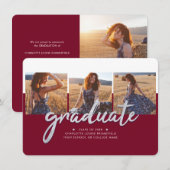 Afstuderen Photo Collage Afstudeerder 2025 Aankond (Voorkant / Achterkant)