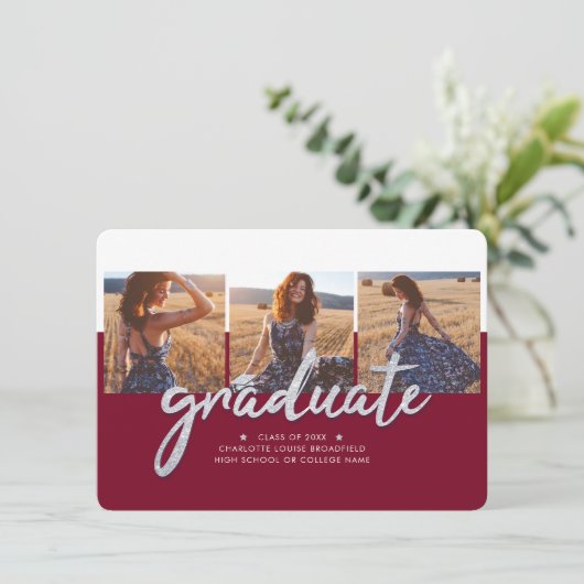 Afstuderen Photo Collage Afstudeerder 2025 Aankond (Staand voorkant)