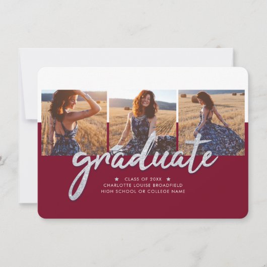 Afstuderen Photo Collage Afstudeerder 2025 Aankond (Voorkant)