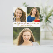 Afstuderen Photo Collage Easy DIY Sjabloon (Staand voorkant)