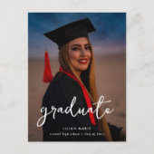 Afstuderen Photo Invitation Briefkaart (Voorkant)