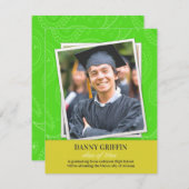 Afstuderen Photo Paisleys aankondiging (Voorkant / Achterkant)