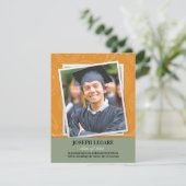 Afstuderen Photo Paisleys aankondiging (Staand voorkant)