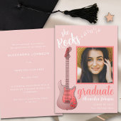 Afstuderen Photo Pink Script She Rocks Country Mus Kaart