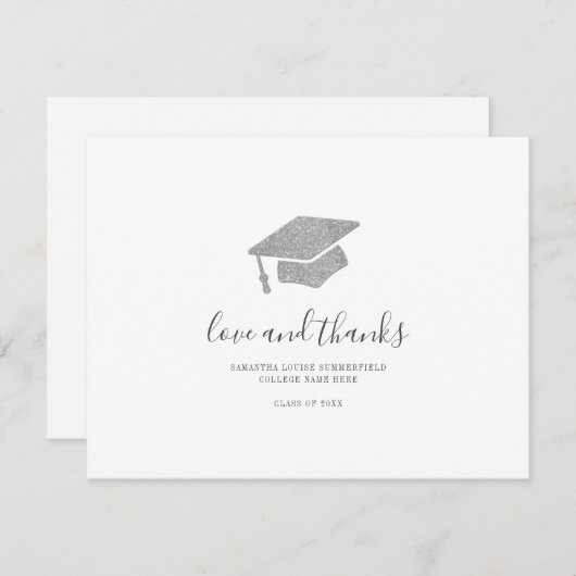 Afstuderen Photo Script 2025 Afstudeerder Pet Bedankkaart (Voorkant / Achterkant)