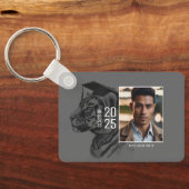 Afstuderen Photo Sleutelhanger Voeg twee foto's to (Achterkant)