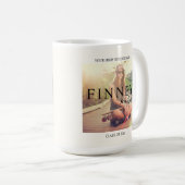 Afstuderen Photo Text Overlay Koffiemok (Voorkant rechts)