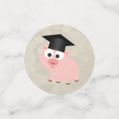 Afstuderen Pig Confetti (Kleine voorkant)
