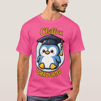 Afstuderen pinguïn t-shirt