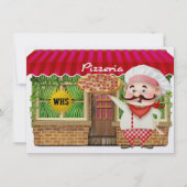 Afstuderen Pizza Party - SRF Kaart (Voorkant)