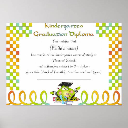 Afstuderen Poster (Voorkant)