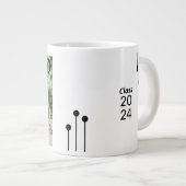 Afstuderen Poster gestileerde foto wit Grote Koffiekop (Voorkant rechts)