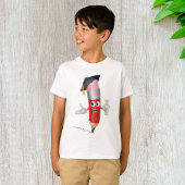Afstuderen potlood t-shirt