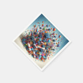 Afstuderen Pride Servet (Hoek)