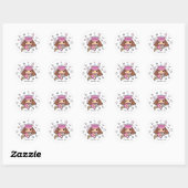 Afstuderen Princess Sticker (Vel)