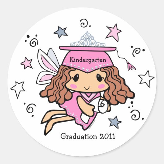 Afstuderen Princess Sticker (Voorkant)