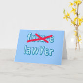 Afstuderen producten van advocaten kaart (Gele Bloem)