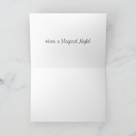 Afstuderen Prom Gefeliciteerd Kaart (Binnen)