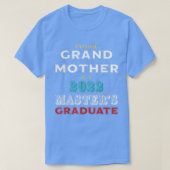 Afstuderen Proud Grandmoeder van een Masters Afstu T-shirt (Design voorkant)