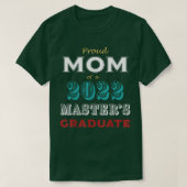 Afstuderen Proud Mam van Masters Afstuderen T-shirt (Design voorkant)
