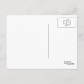Afstuderen Puppy Blank Briefkaart Geel (Achterkant)