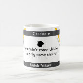 Afstuderen Quote 2 Koffie mok (Center)