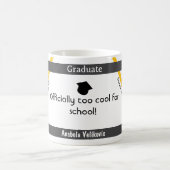 Afstuderen quote 8 koffie mok (Center)