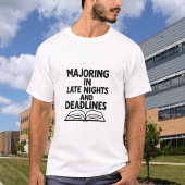 Afstuderen quote grappig t-shirt