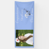 Afstuderen, R N, Geregistreerde Verpleegkundige, D Spandoek (Verticaal)