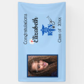 Afstuderen, R N, Geregistreerde Verpleegkundige, P Spandoek (Verticaal)