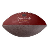 Afstuderen Red Burgundy Senior Afstuderen 2023 American Football (Gedraaid 270)