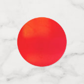 Afstuderen Red Pet & Red Rays Confetti (Kleine voorkant)