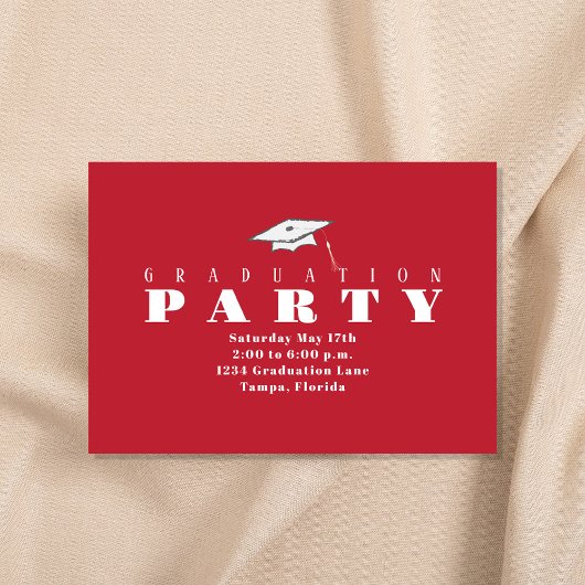 Afstuderen Red Typografie Foto klasse 2023 Kaart