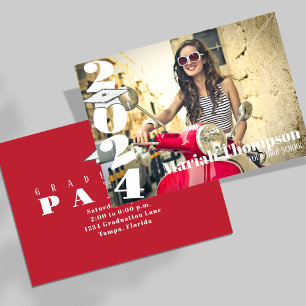 Afstuderen Red Typografie Foto klasse 2023 Kaart