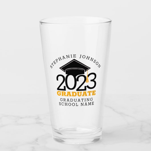 Afstuderen rendyklasse 2023 glas (Voorkant)