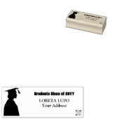 Afstuderen retouradres stempel (Gestempeld)