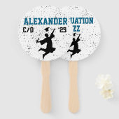 Afstuderen Rizz Handwaaier (Voorkant en achterkant)