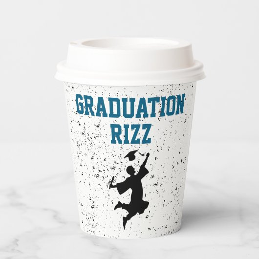 Afstuderen Rizz Papieren Bekers (Achterkant)