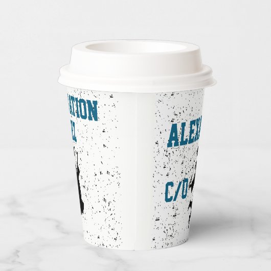 Afstuderen Rizz Papieren Bekers (Rechts)