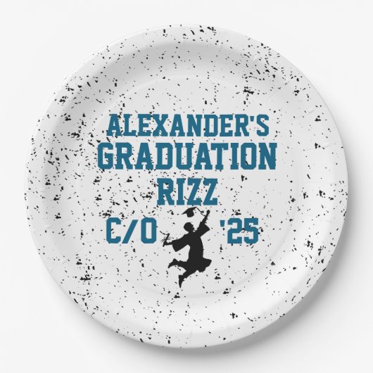 Afstuderen Rizz Papieren Bordje (Voorkant)