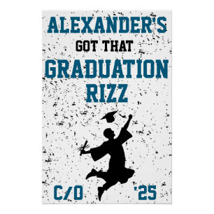 Afstuderen Rizz Perfect Poster