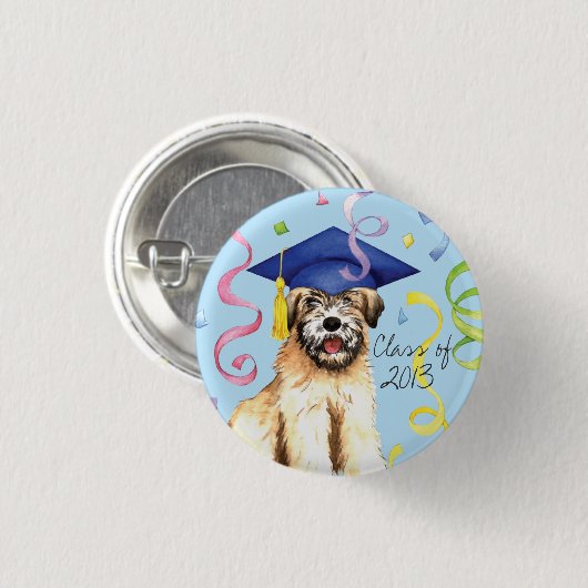 Afstuderen Ronde Button 3,2 Cm (Voorkant /achterkant)
