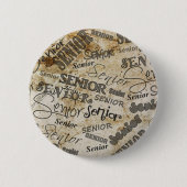 afstuderen ronde button 5,7 cm (Voorkant)