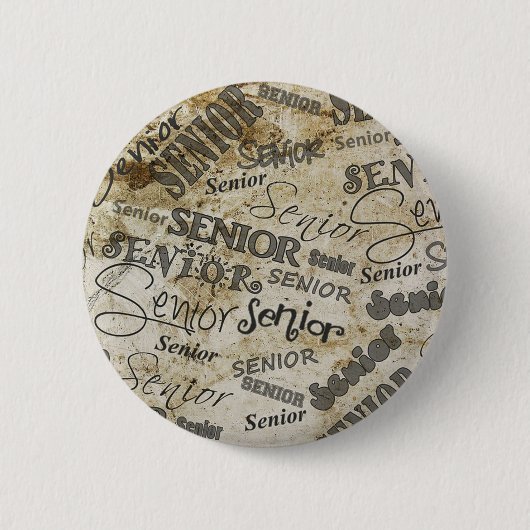 afstuderen ronde button 5,7 cm (Voorkant)