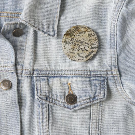 afstuderen ronde button 5,7 cm (In situ)