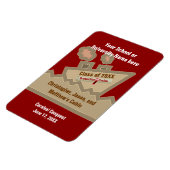 Afstuderen Rood aanpasbaar randapparaat voor autom Magneet (Linkerzijde)