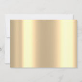 Afstuderen Roos Gold Afstuderen Pet voor studenten Kaart (Achterkant)