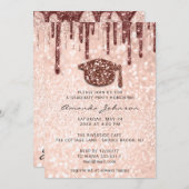 Afstuderen Roos Gold Pet 3D Glitter Kaart (Voorkant / Achterkant)