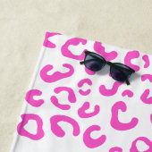 Afstuderen roze luipaard strandlaken (In situ)