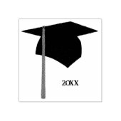 Afstuderen Rubber Stempels met Custom Year (Afrduk)